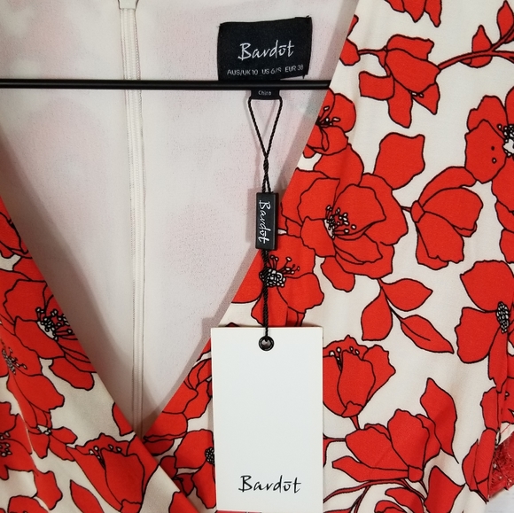 Bardot | Fiesta Floral Faux Wrap Dress NWT - Picture 6 of 6